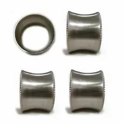 Food Network™ 4-pc. Metal Napkin Ring Set Rose Gold