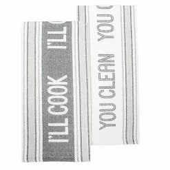 Food Network™ Sentiment Kitchen Towel 2-pack Red