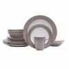 Food Network™ Applewood 16-pc. Dinnerware Set Taupe