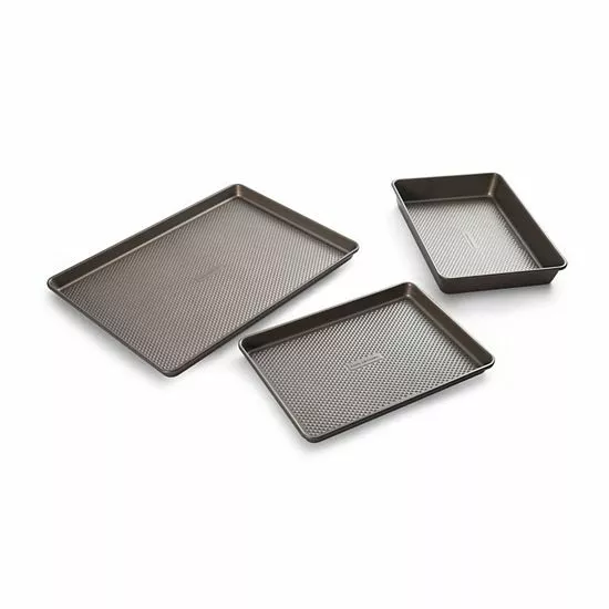 Food Network™ Performance Series Textured Nonstick 3-pc. Bakeware Set - Image 2