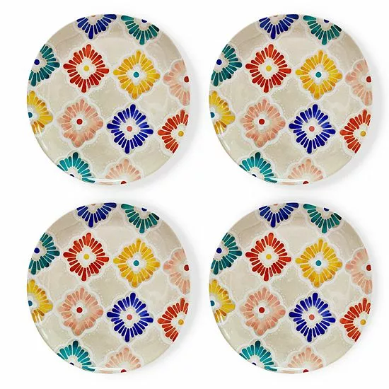 Food Network™ 4-pc. Casa Sol Melamine Dinner Plate Set