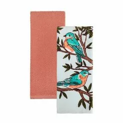 Food Network™ Blue Birds Kitchen Towel 2-pk.