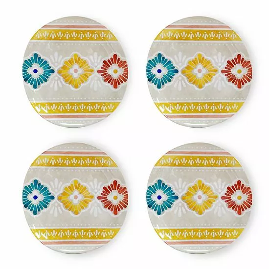 Food Network™ 4-pc. Casa Sol Melamine Salad Plate Set