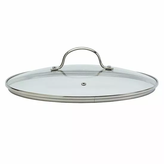 Food Network™ Farmstead 12-in. Covered Deep Skillet Gray - Image 3