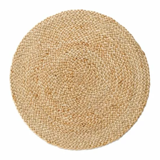 Food Network™ Round Jute Placemat Brown - Image 3