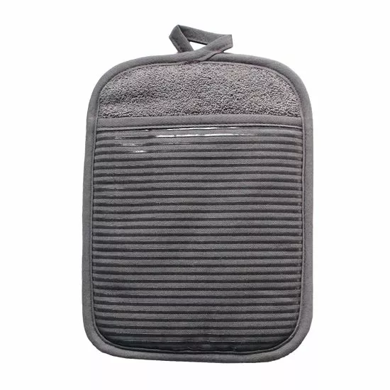 Food Network™ Striped Silicone Pot Holder Aqua