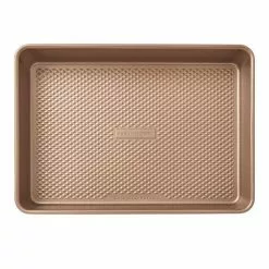 Food Network™ Textured Performance Series 9" X 13" Nonstick Cake Pan Bronze
