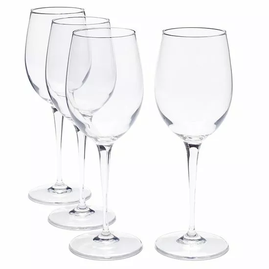 Food Network™ Signature 4-pc. Crystal White Wine Glass Set