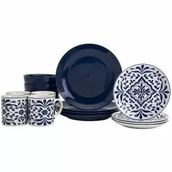 Food Network™ Bjorn Navy 16-pc. Dinnerware Set
