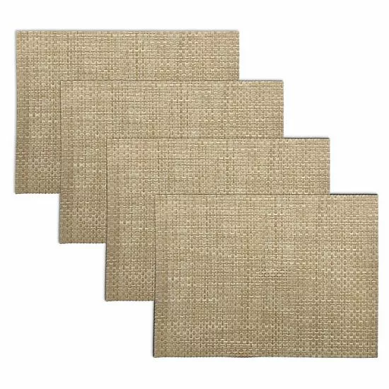 Food Network™ Basketweave Placemat 4-pk. Gray - Image 4