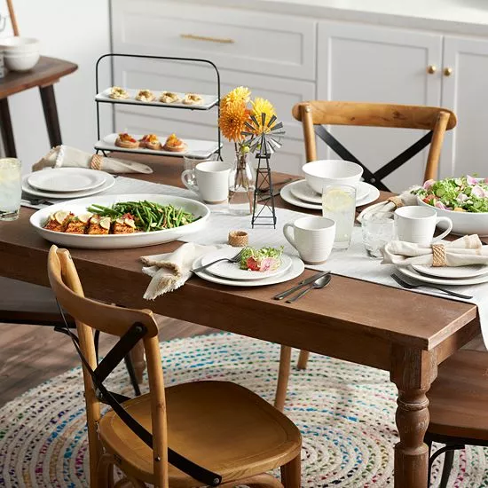 Food Network™ Farmhouse Table Runner - 72" - Image 2